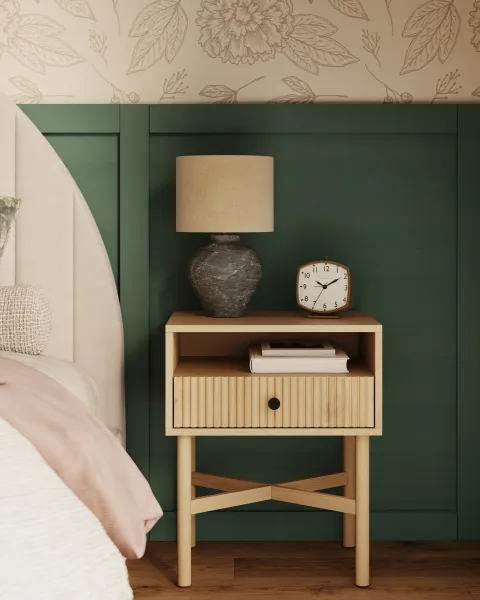 Fluted Nightstands