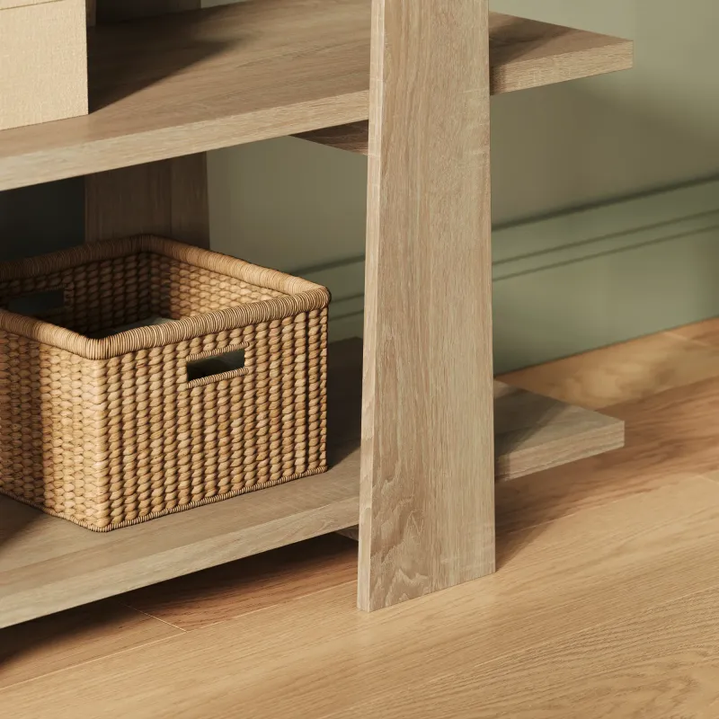 3D Furniture Rendering for Dragonfly Furniture — 3-Tier Wood Console Table, view 10