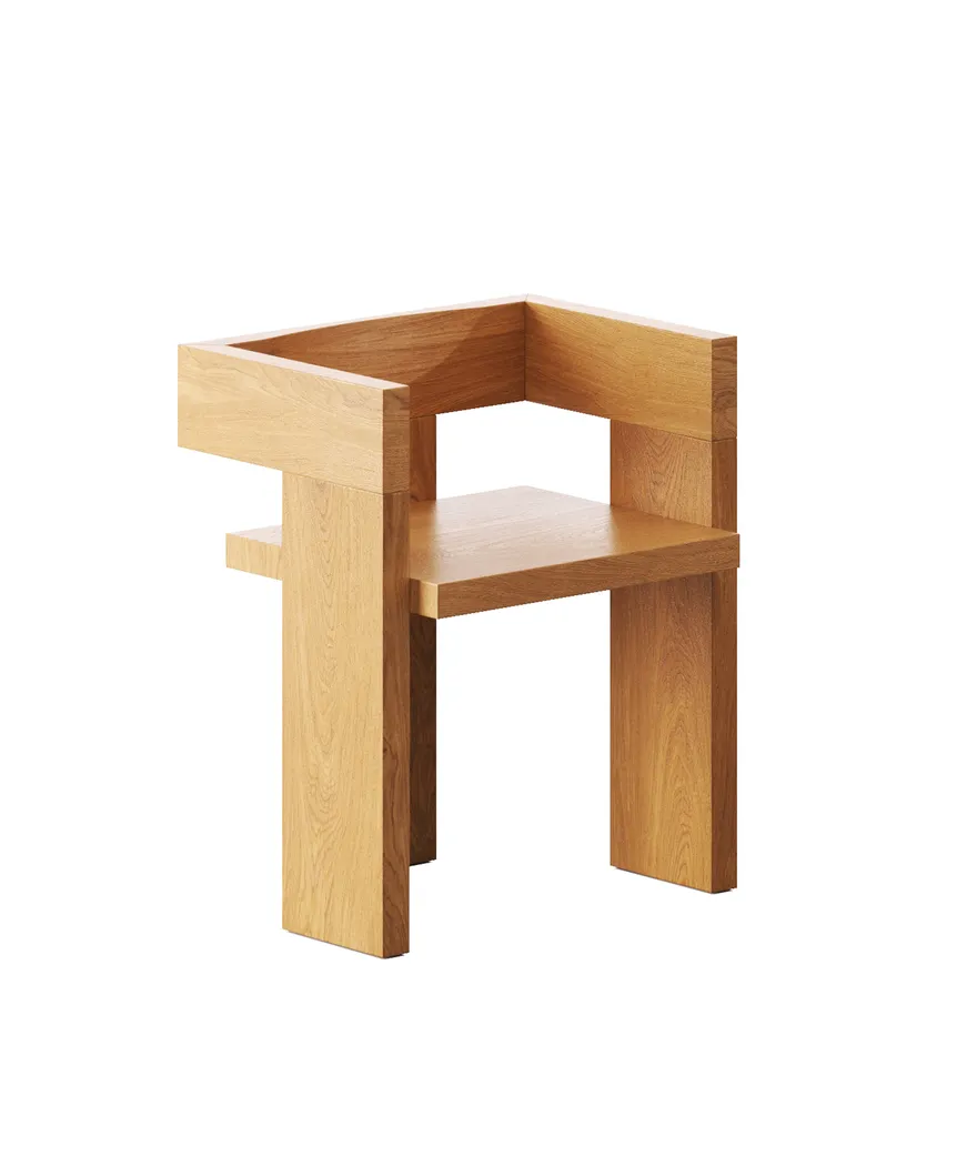 Taube Studio, New York - 12 chairs and armchairs, turntabled on white