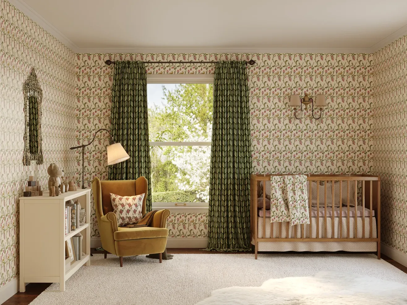 Wallpaper manufacturer — Vintage-Style Wallpaper Rooms