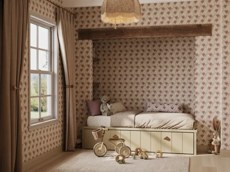 Wallpaper manufacturer — Vintage-Style Wallpaper Rooms — image 4