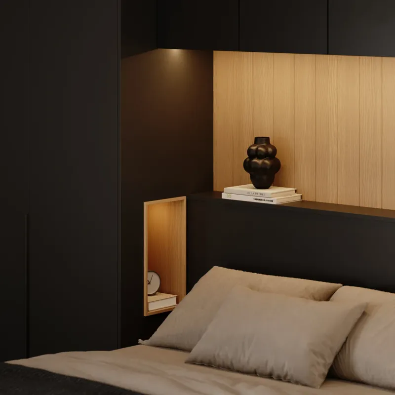 Camber — Warm Shadows — Black Bedroom Furniture — image 3