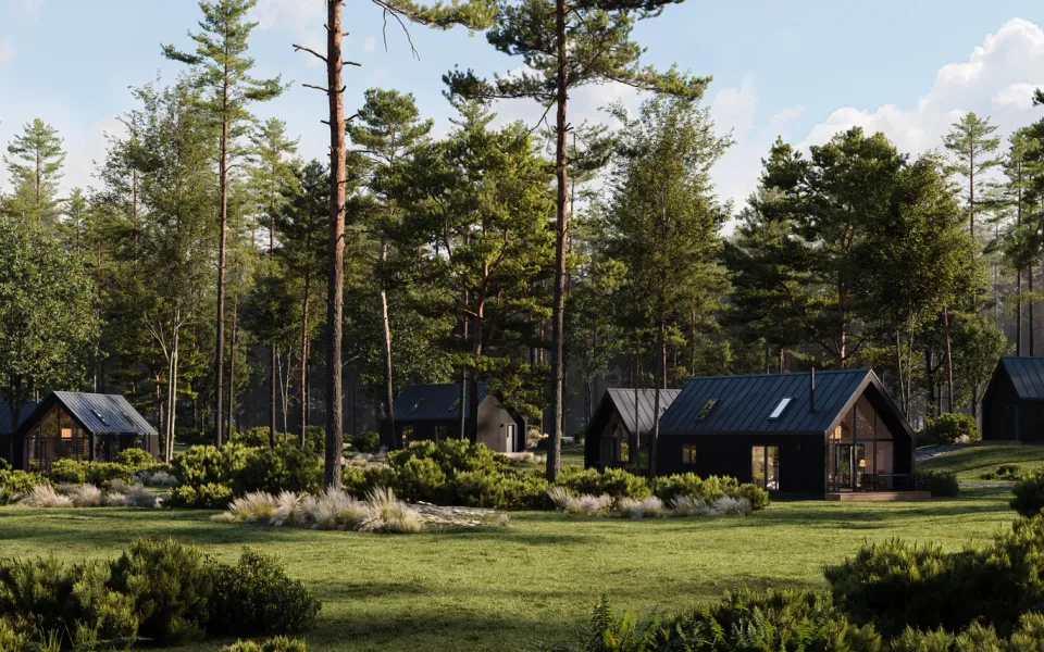 Modular Forest Cabins