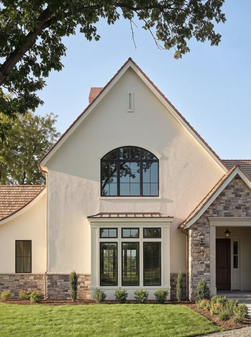 Architectural Rendering for Architecture studio — Birchgate Farmhouse, view 2