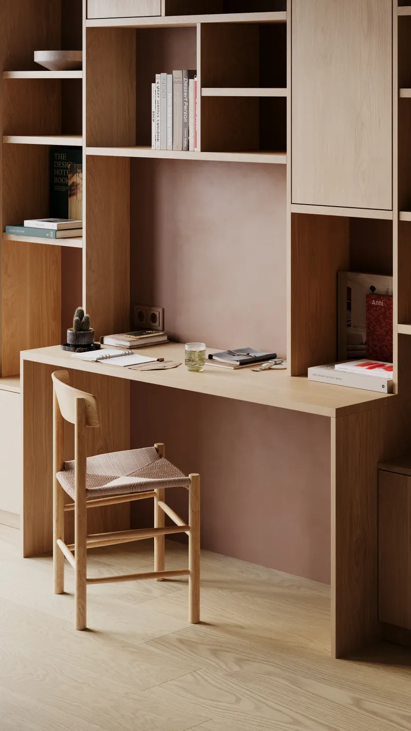 3D Furniture Rendering for Camber — Library Furniture, view 6