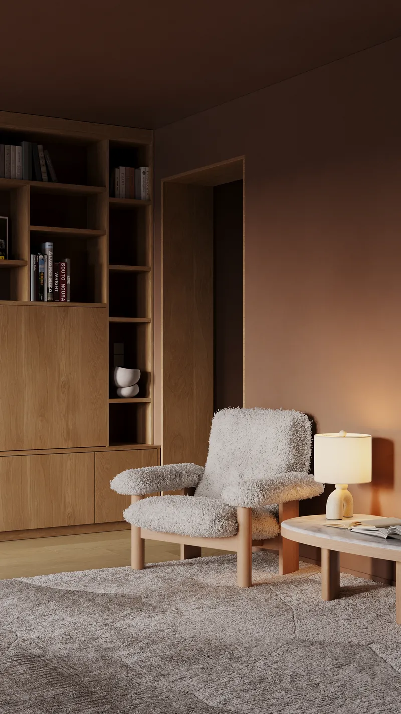 3D Furniture Rendering for Camber — Library Furniture, view 10
