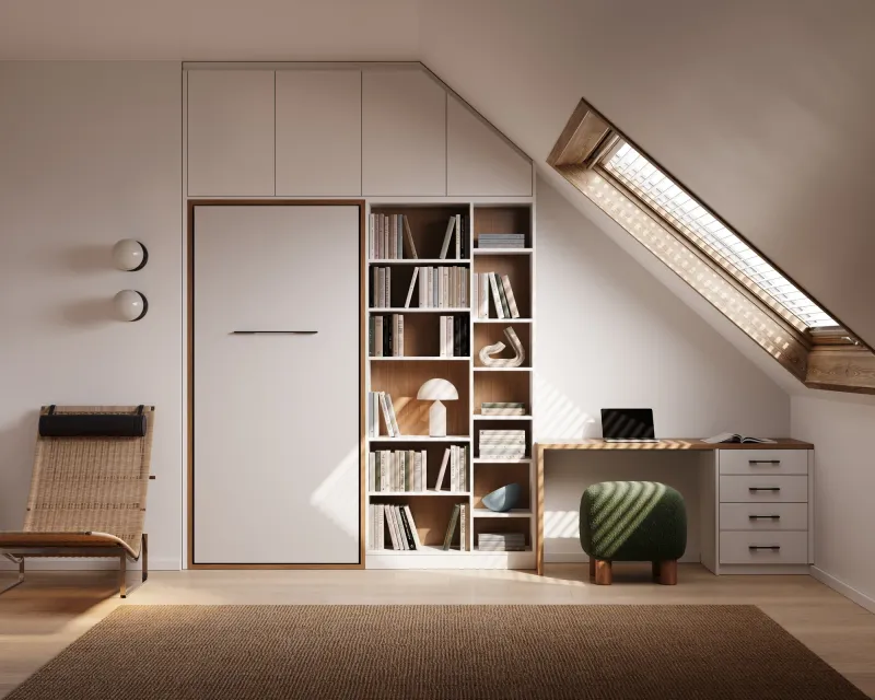 3D Furniture Rendering for Camber — Spare Bedroom, view 2