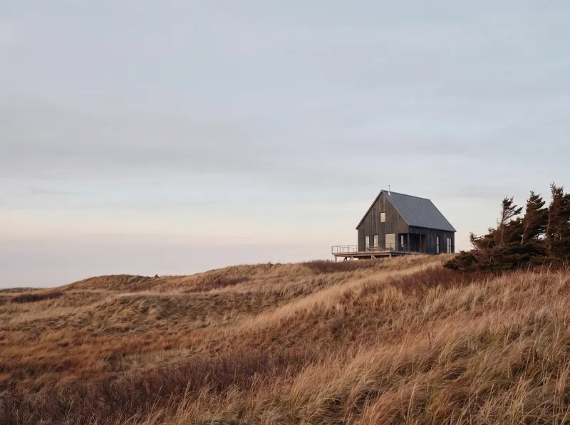 Architectural Rendering for Danish architecture studio — House on the Dunes, view 2