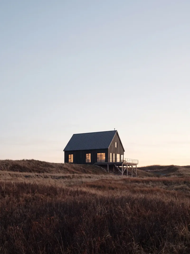 Architectural Rendering for Danish architecture studio — House on the Dunes, view 3
