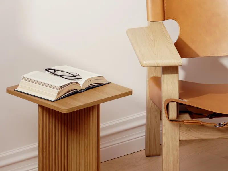 Dragonfly Furniture — Square Fluted Accent Table — image 4