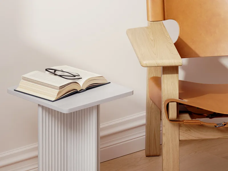 Dragonfly Furniture — Square Fluted Accent Table — image 8