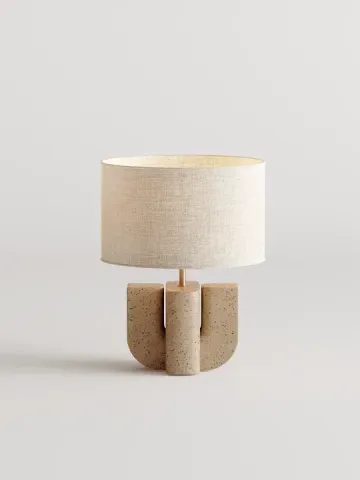 Table lamps, mostly for a German lighting manufacturer