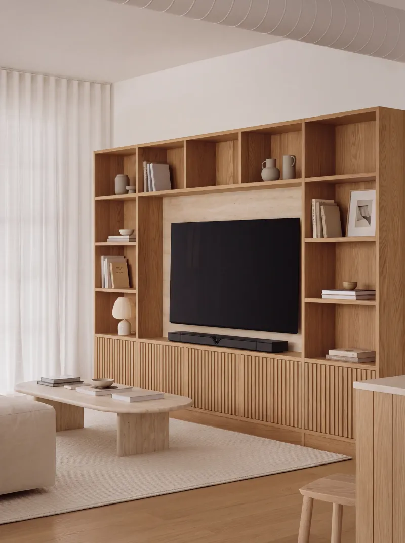 3D Interior Rendering for London interior design studio — Pale Oak and Linen, view 2