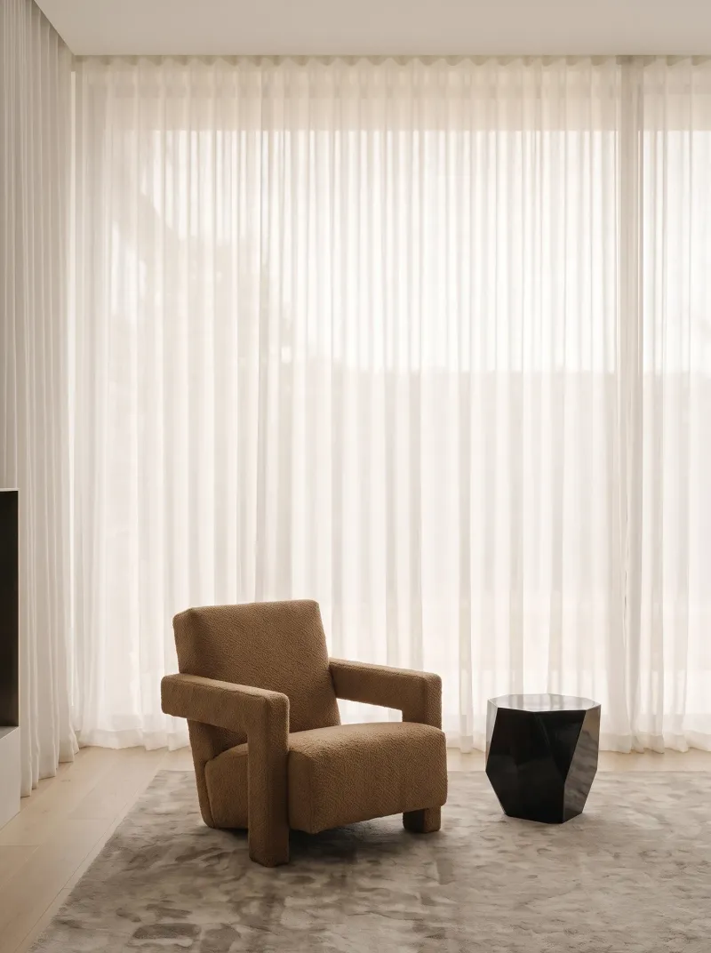 3D Interior Rendering for Melbourne interior design studio — Bronze and Bouclé, view 5