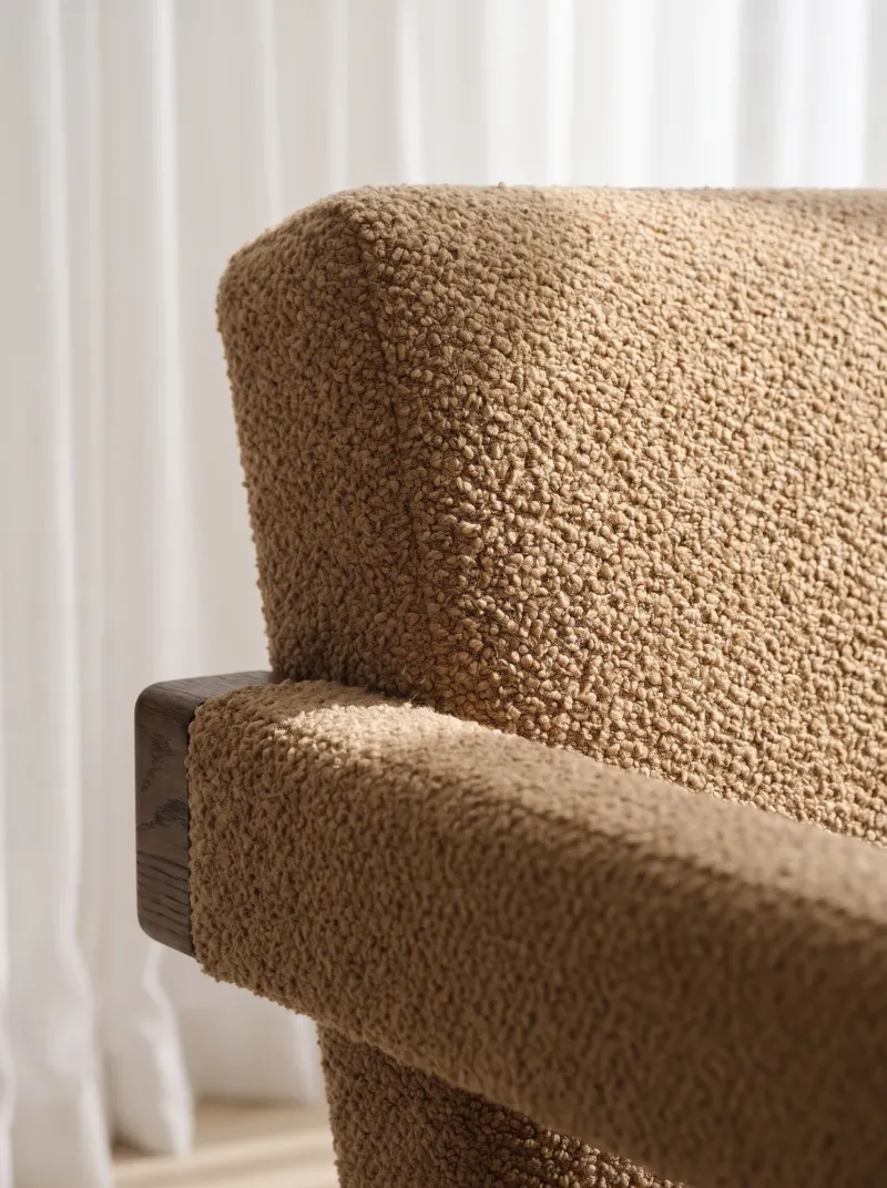 3D Interior Rendering for Melbourne interior design studio — Bronze and Bouclé, view 6