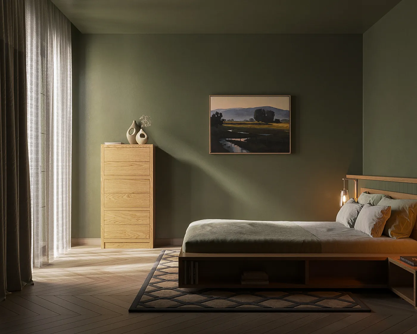 Furniture manufacturer — Bedroom Collection — Charcoal Gallery Wall