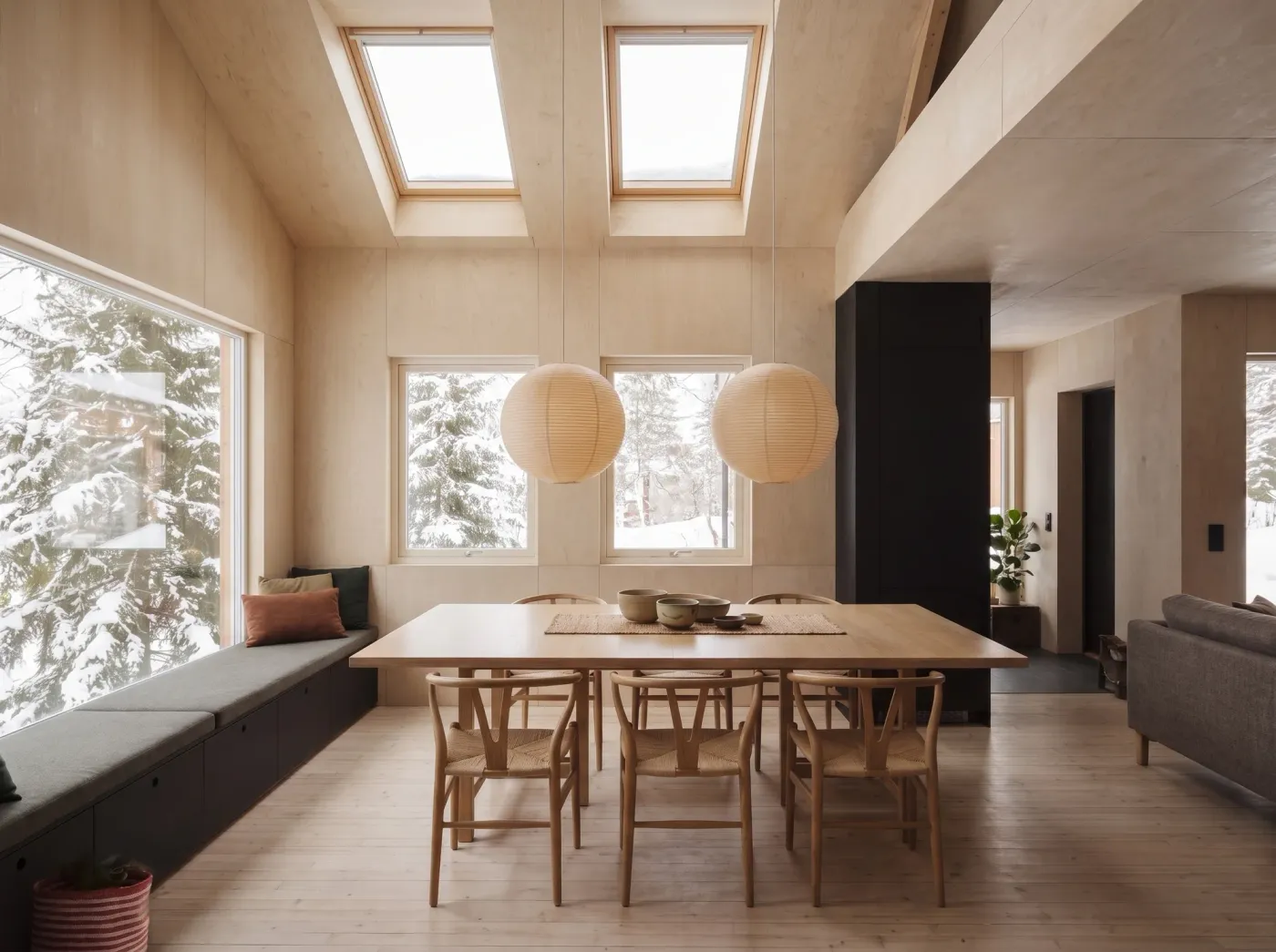 Architectural Rendering for Norwegian architecture studio — Warm Wood, Cold Forest