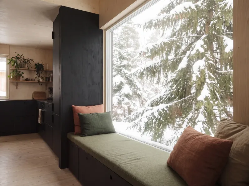 Architectural Rendering for Norwegian architecture studio — Warm Wood, Cold Forest, view 5