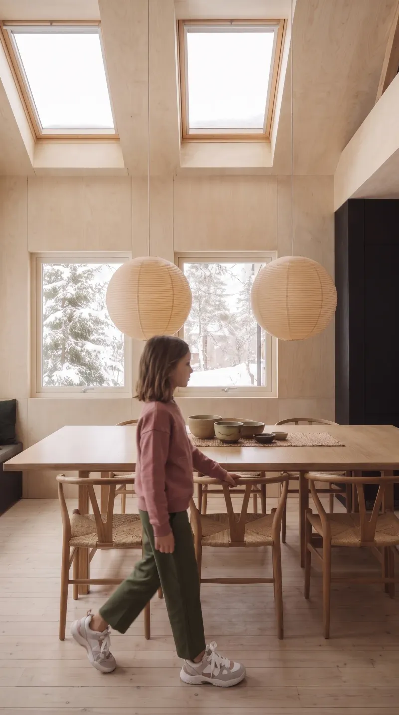 Architectural Rendering for Norwegian architecture studio — Warm Wood, Cold Forest, view 21