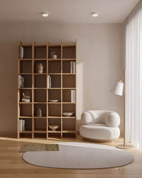 Storage & Living Collection — Bookcase Wall