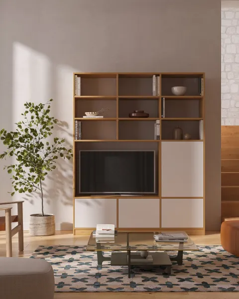 Storage & Living Collection — Stairwell TV Unit