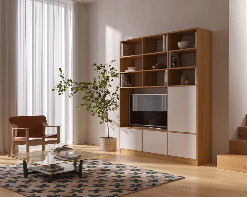 Furniture manufacturer — Storage & Living Collection — Stairwell TV Unit — image 2