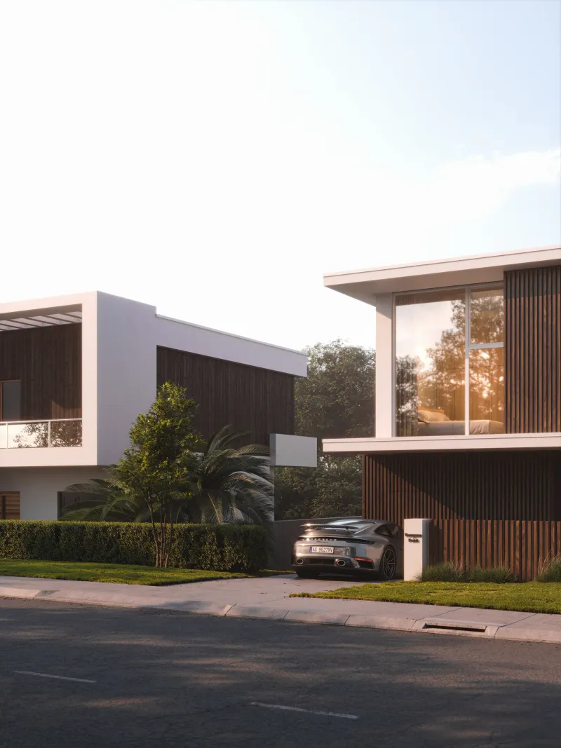 Architectural Rendering for Made by Alas — Tennyson Point Residence, view 6