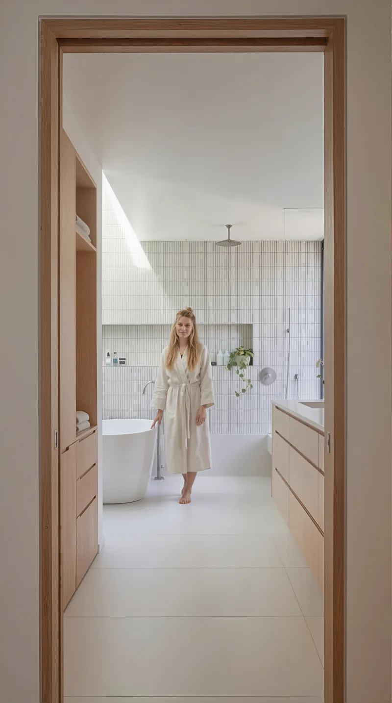 Bathroom & kitchen furniture manufacturer — Bathroom Scene II — image 3