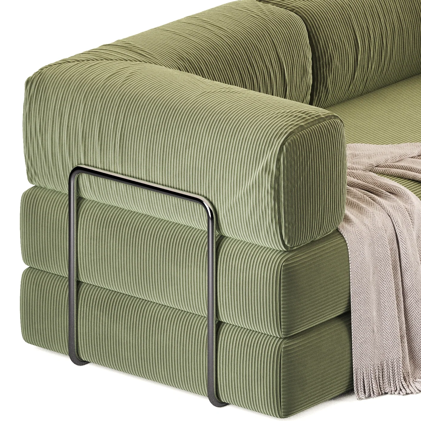 Bolster in Sage — view 2